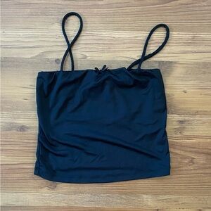 Streetwear Society Black Fitted Crop Camisole